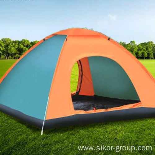 Outdoor camping folding automatic tent 3-4 people beach simple quick open automatic tent